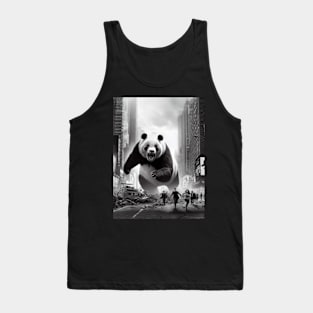 "Pandadoom": Chaos Strikes the City Tank Top